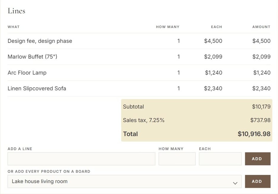 Invoices